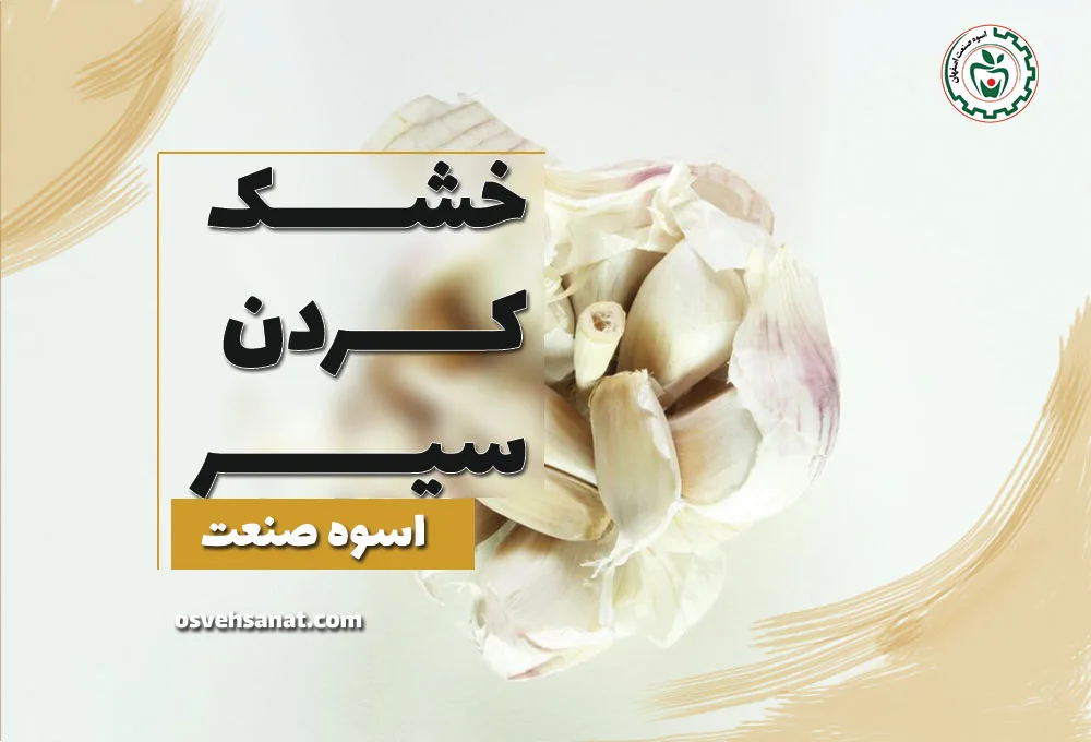 خشک کردن سیر